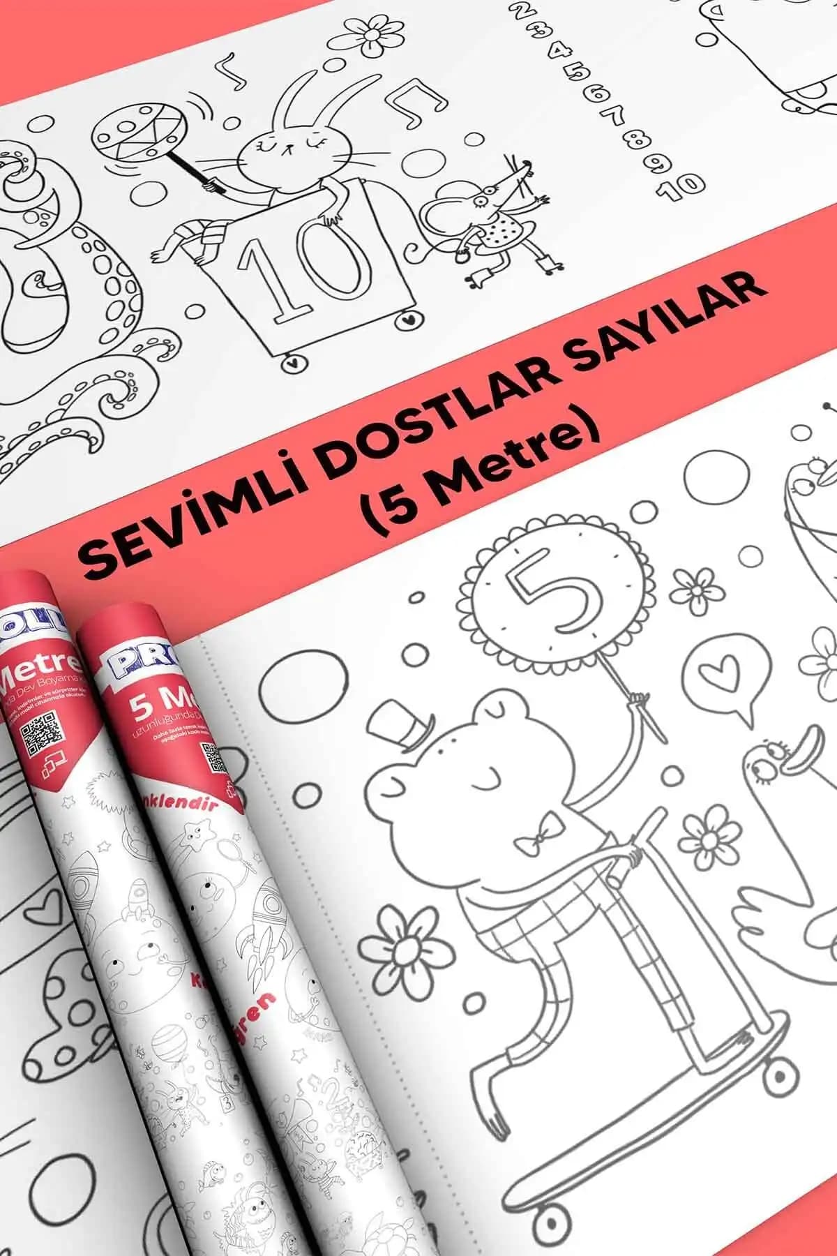 Çocuklar İçin Sayılar Boyama Kağıdı: Eğlenceli ve Eğitici Öğrenme Aracı
