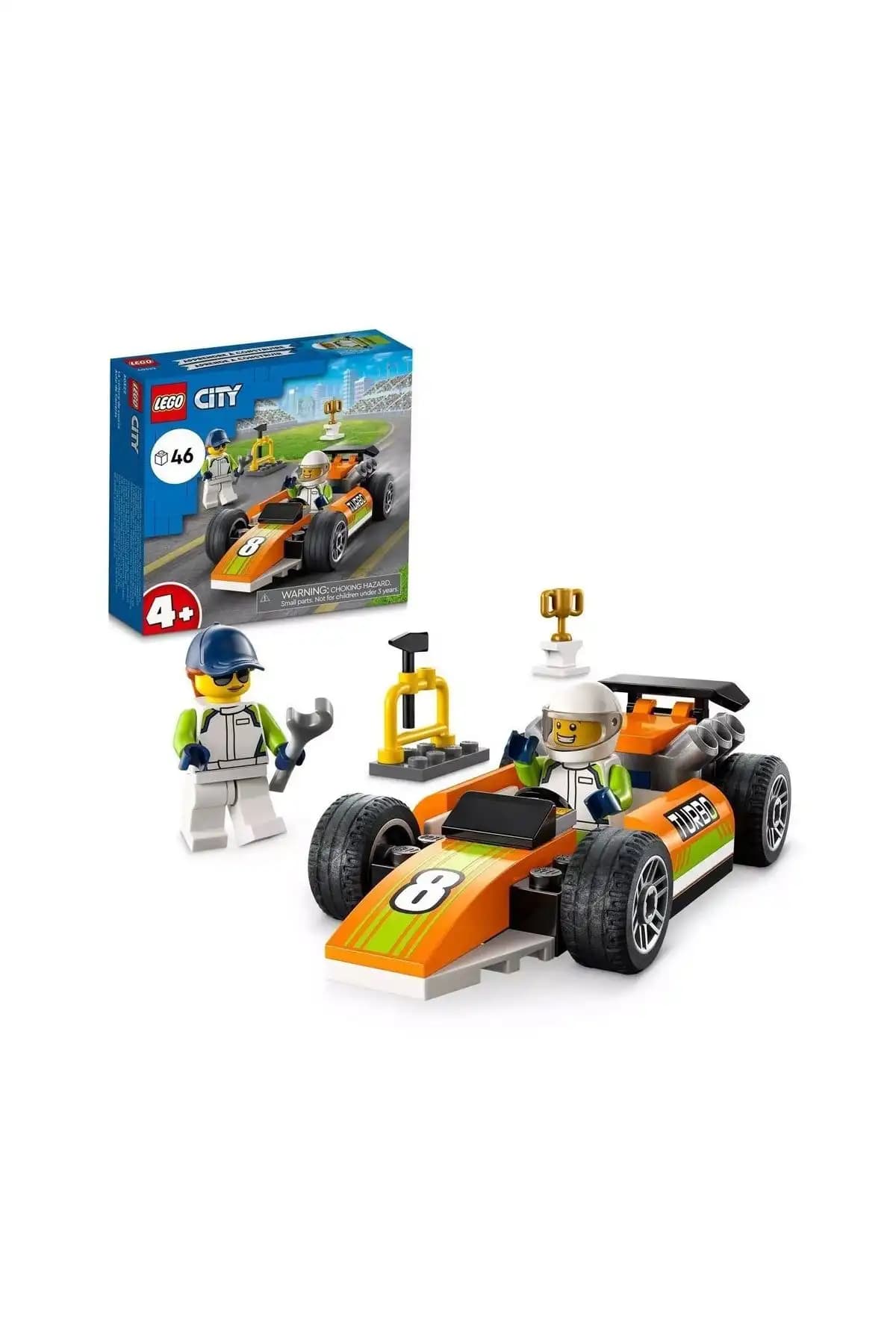 LEGO City Yarış Arabası 60322-4: Çocuklar İçin Eğlenceli ve Eğitici Yapım Seti