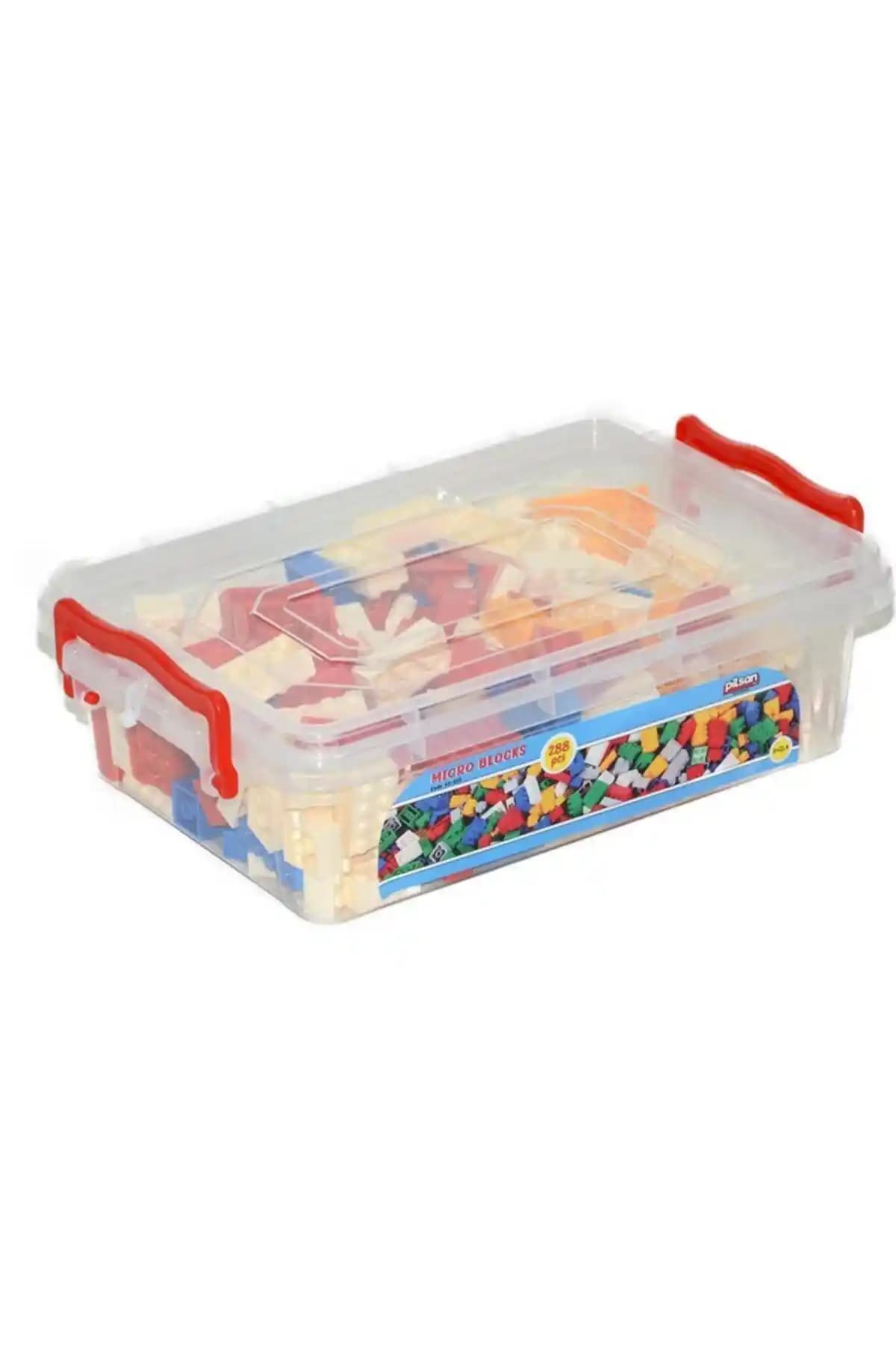 Pilsan Micro Bloklar 288 Parça Seti: Çocuklar İçin Güvenli ve Eğlenceli Yaratıcı Oyunlar