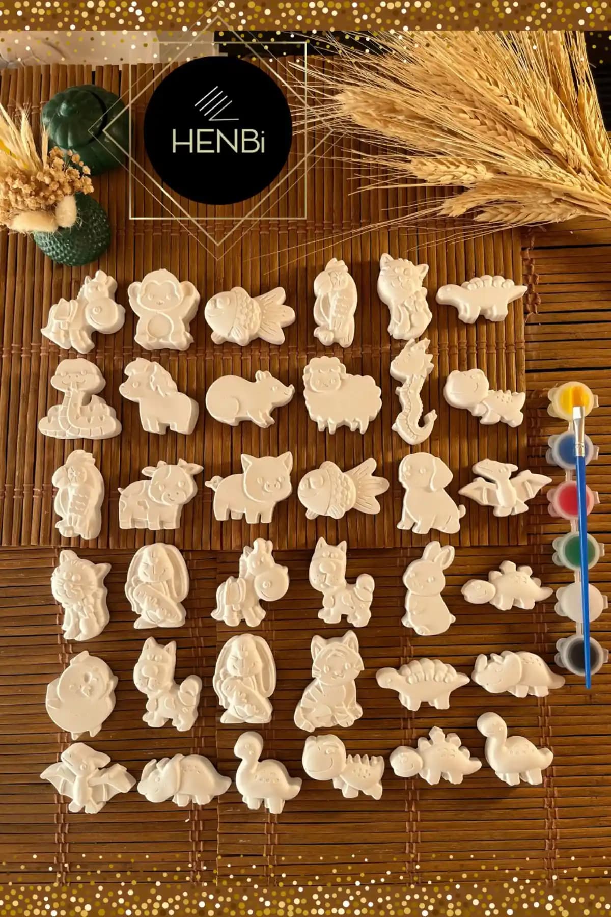 Taş Boyama Seti ile Çocukların Yaratıcılık ve El Becerilerini Geliştiren Eğlenceli Aktivite