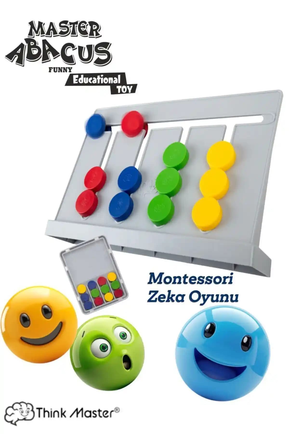 ThinkMaster Master Abacus Rubik Abaküs ile çocukların matematik ve problem çözme becerileri gelişir