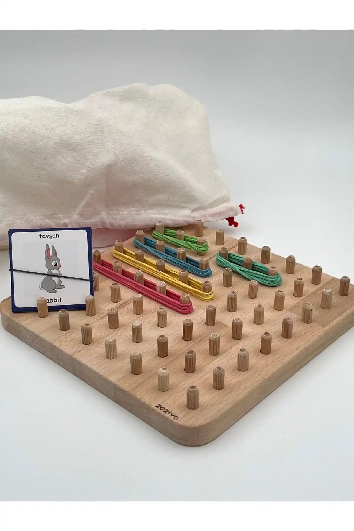 Zoziva Montessori Eğitici Ahşap Oyuncak: Çocuk Gelişimine Katkı Sağlayan Yenilikçi Tasarım