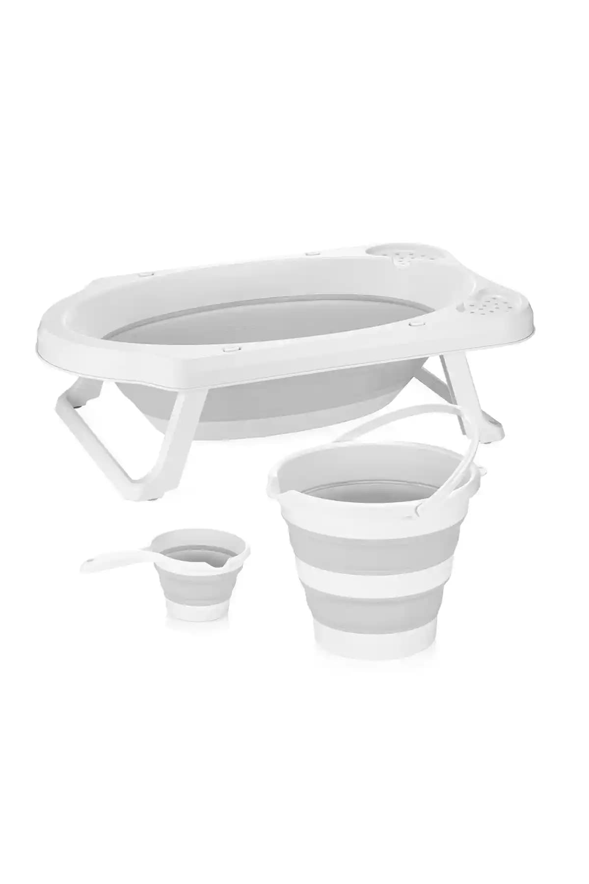 Zuu Baby Katlanabilir Bebek Yıkama Küvet Seti: Pratik ve Güvenli Bebek Bakımı İçin Ideal