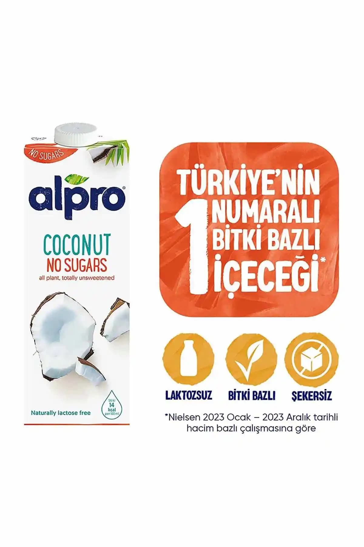 2025'te Alpro Şekersiz Hindistan Cevizi Sütü ile Sağlığınızı Şımartın