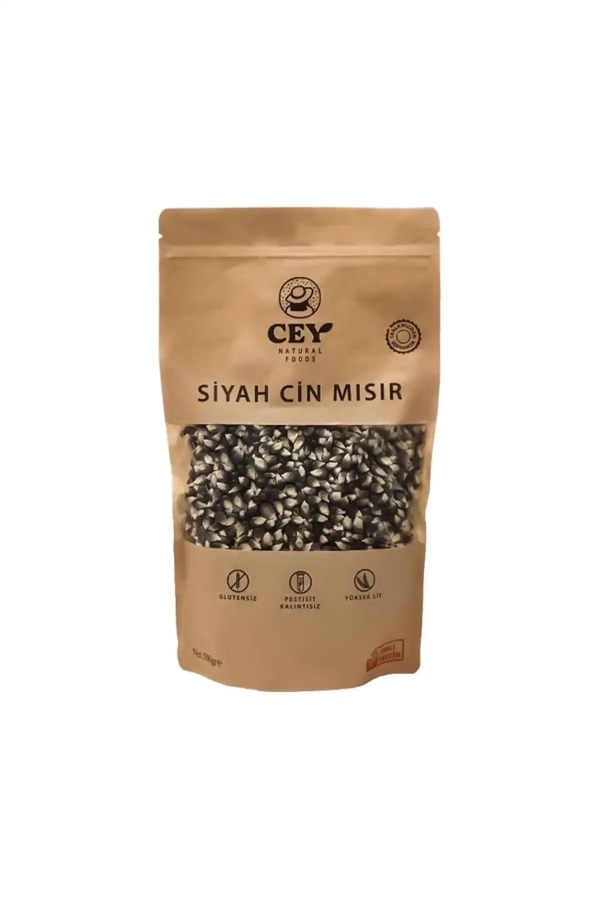 Cey Natural Foods Siyah Cin Mısır ve CityFarm Organik Cin Mısır Karşılaştırması 1