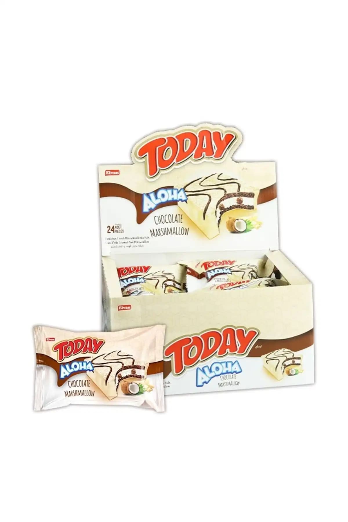 2025'te Elvan Aloha Beyaz Çikolatalı Marshmallowlu Kek ile Tatlı Keyfinizi Zirve
