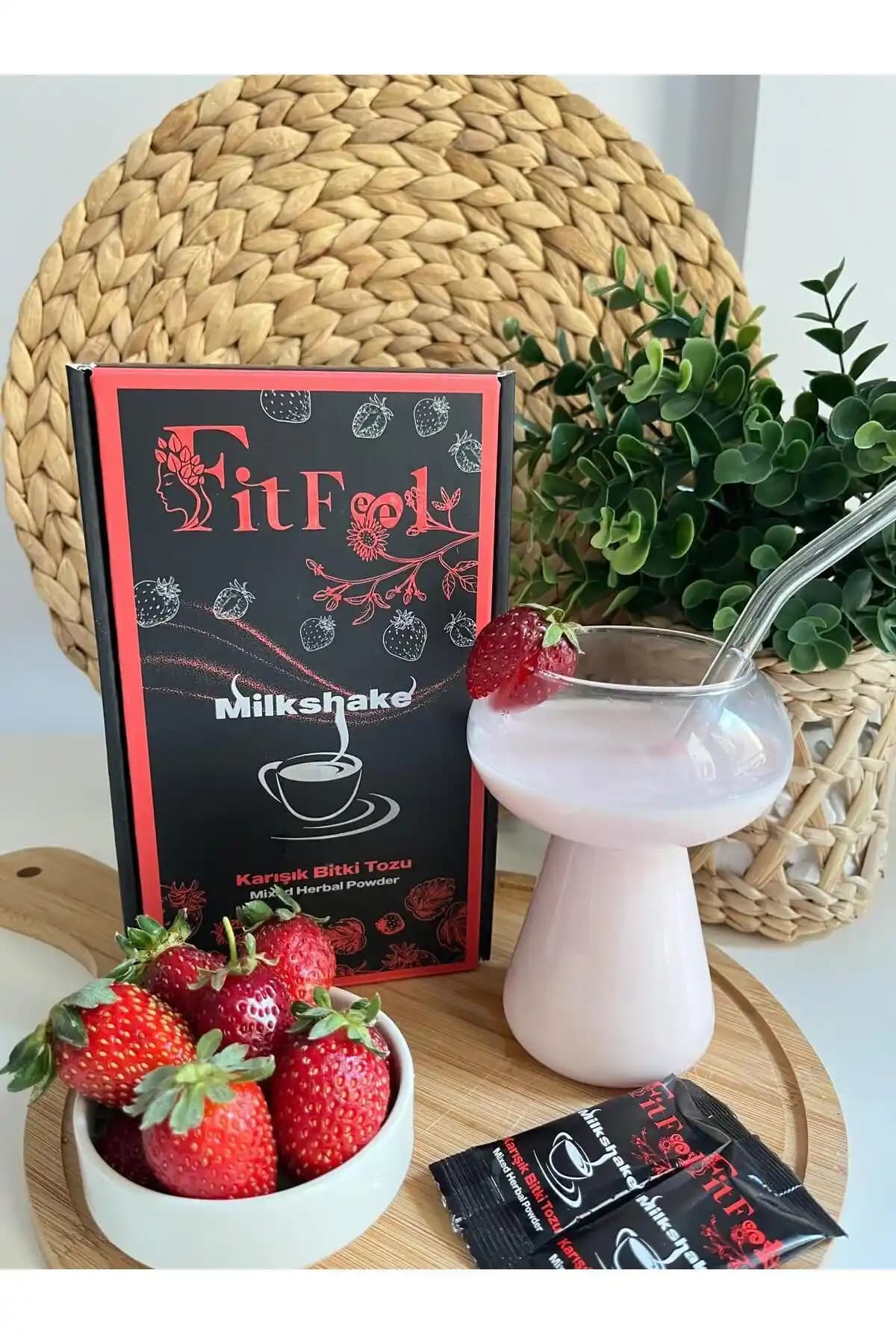FİTFEEL Çilek Aromalı Milkshake ile İştahtan Kilo Alımına Sağlıklı Destek