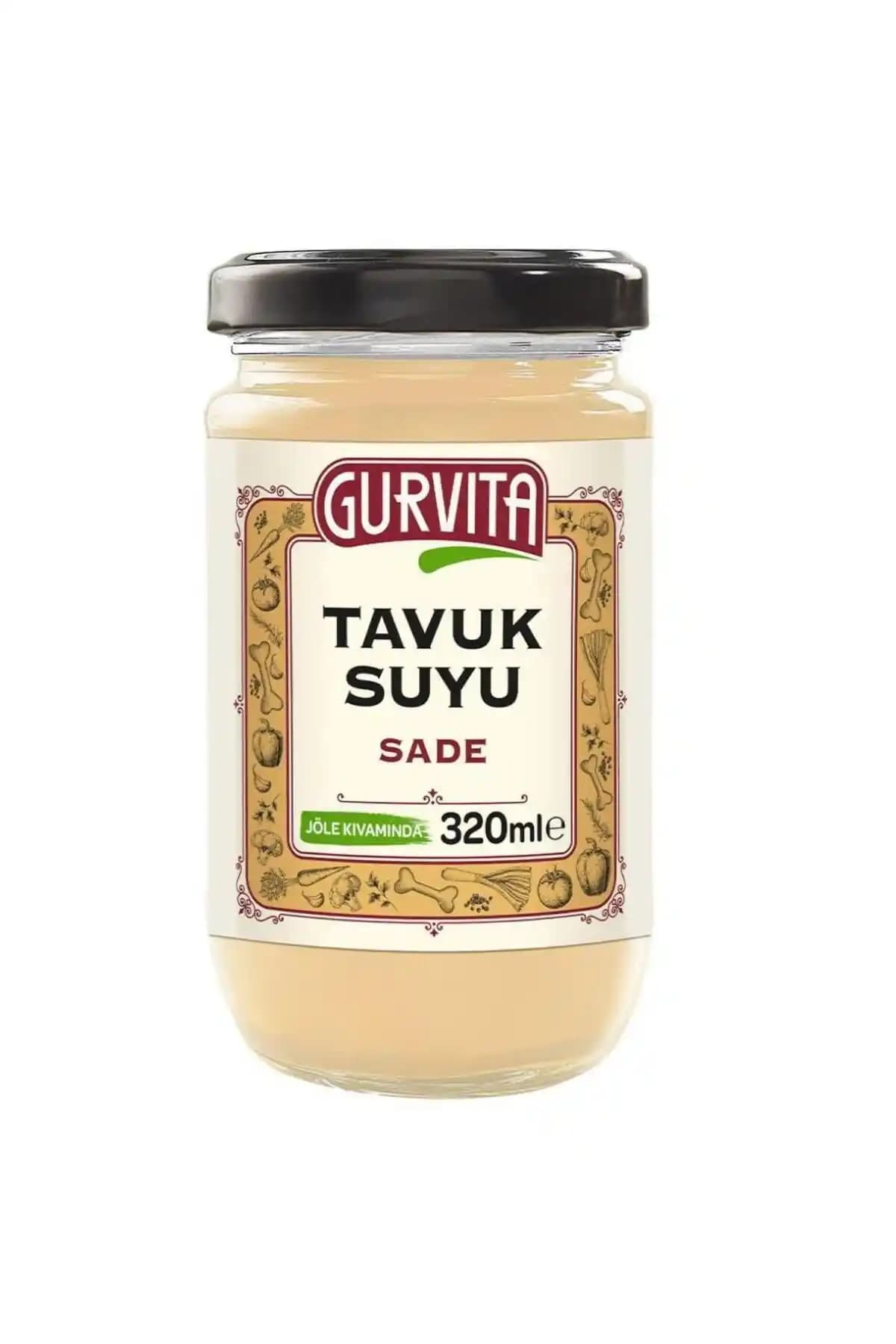Gurvita Tavuk Suyu Sade 320 ml: Doğal ve Sağlıklı Bir Seçenek