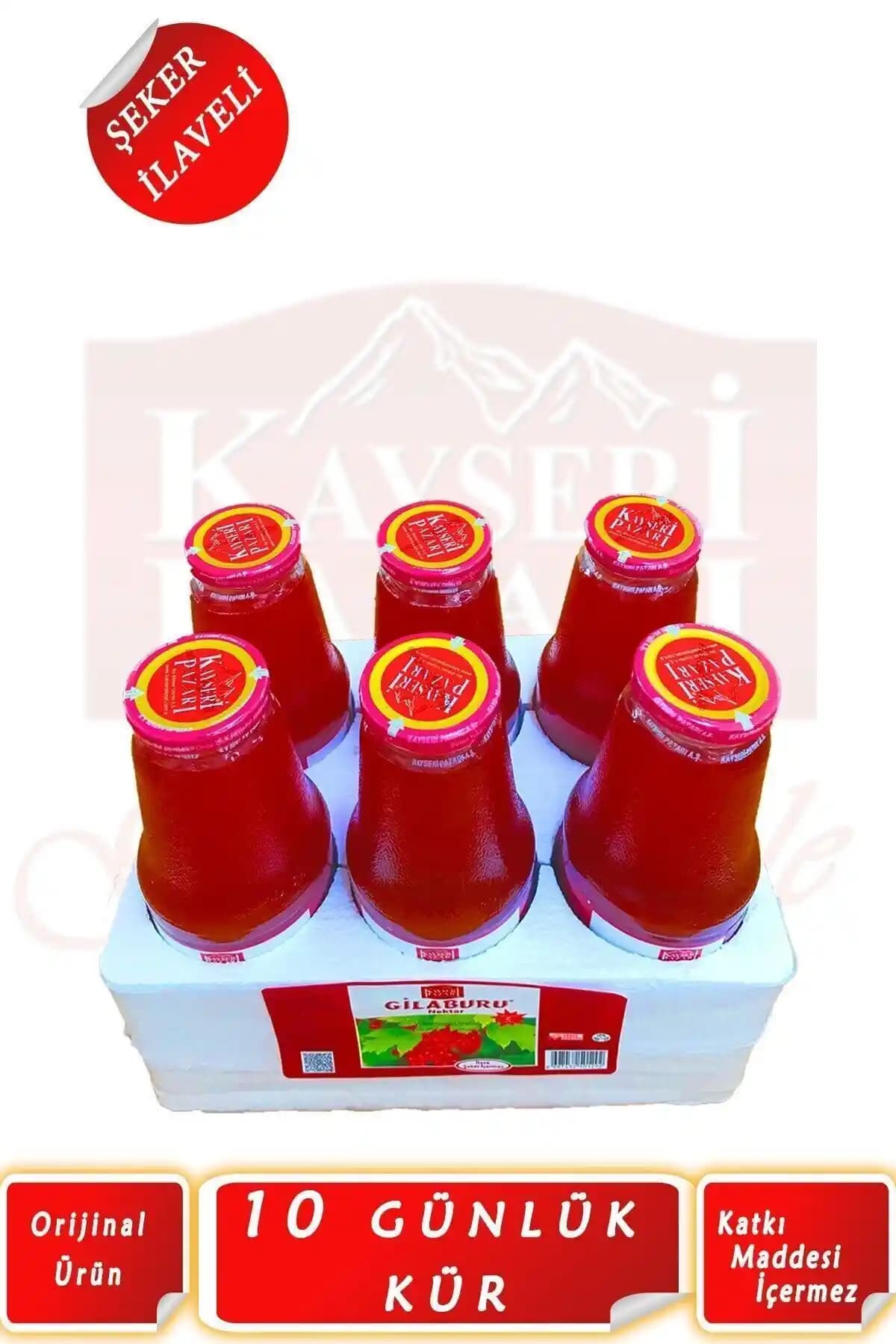 Kayseri Gilaburu Suyu Nektarı Doğal ve Sağlık Destekleyici Özellikleriyle