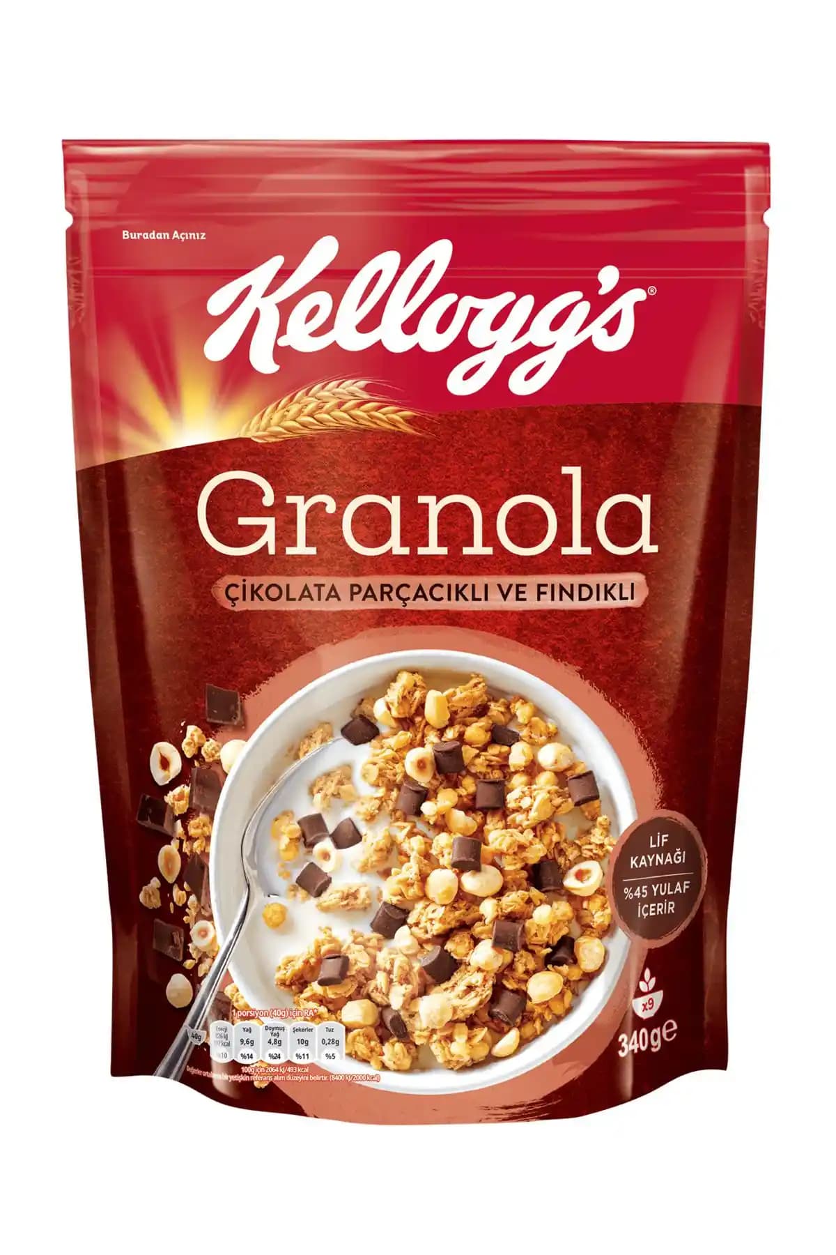 Kellogg's Granola Karşılaştırması: Çikolatalı ve Şeker İlavesiz Seçenekler