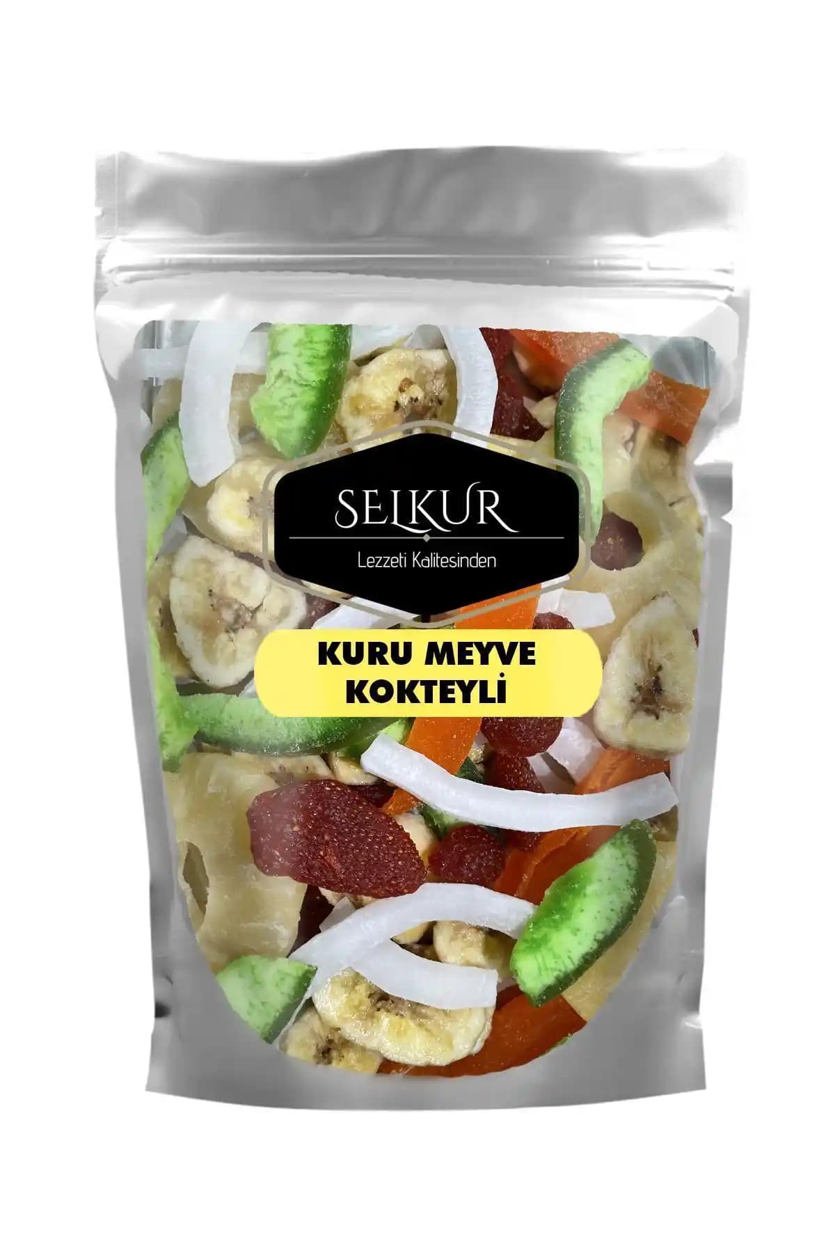 Selkur Meyve Kokteyl 200 Gr Sağlıklı ve Besleyici Doğal Meyve Karışımı