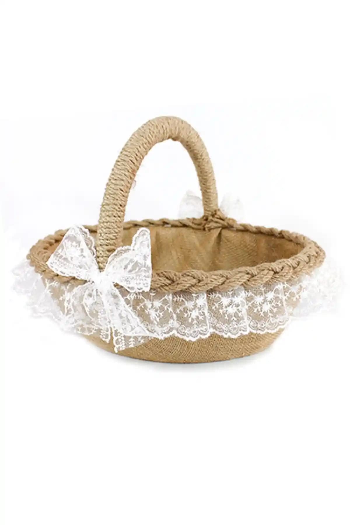 Bonvos Hasır Sepetler: Nişan, Nikah ve Kına Organizasyonları İçin Şık ve Çok Yönlü Dekoratif Çözümler