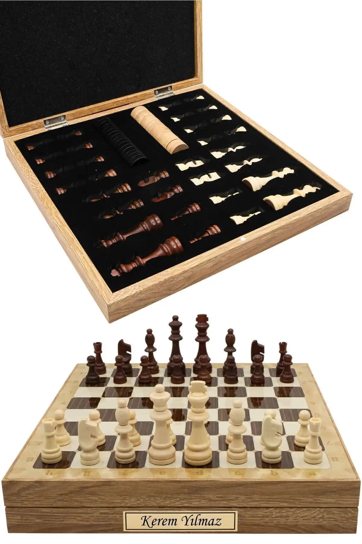Cooper Chess ve Checkmate Lüks Ahşap Satranç Takımı Karşılaştırması 1