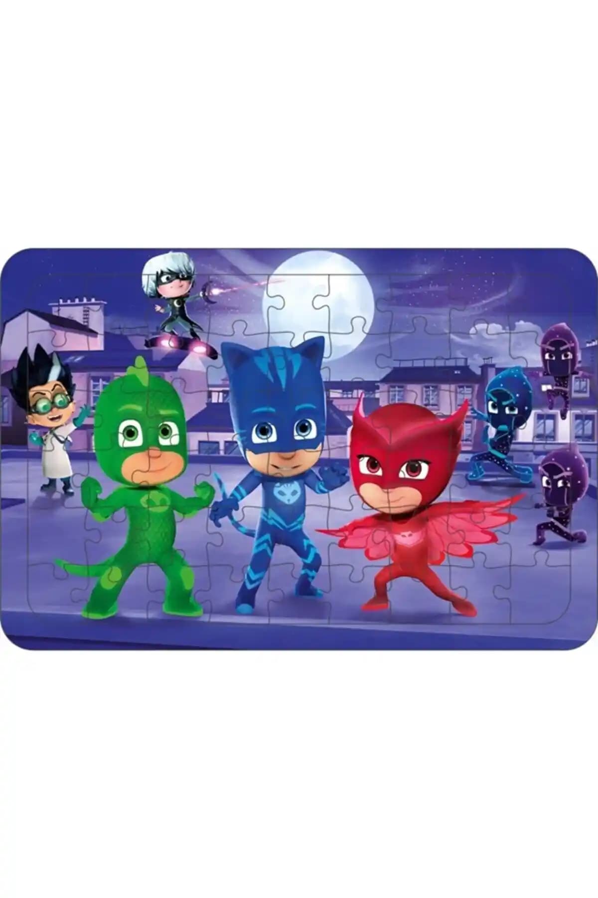 Erzurum Kitabevi Pijamaskeliler 42 Parça Çerçeveli Puzzle Yapboz Ürünü İncelemesi