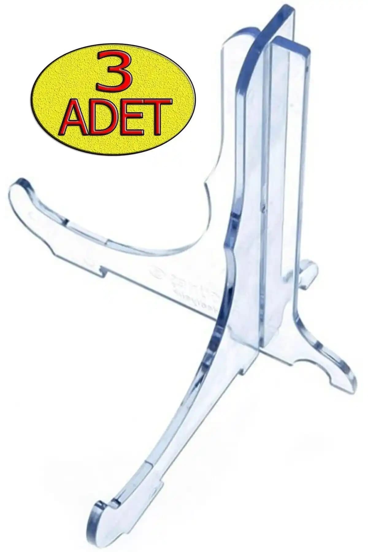 KEMSON Şeffaf Pleksi Teşhir Standları 9x11cm Seti Modern ve Dayanıklı Tasarım