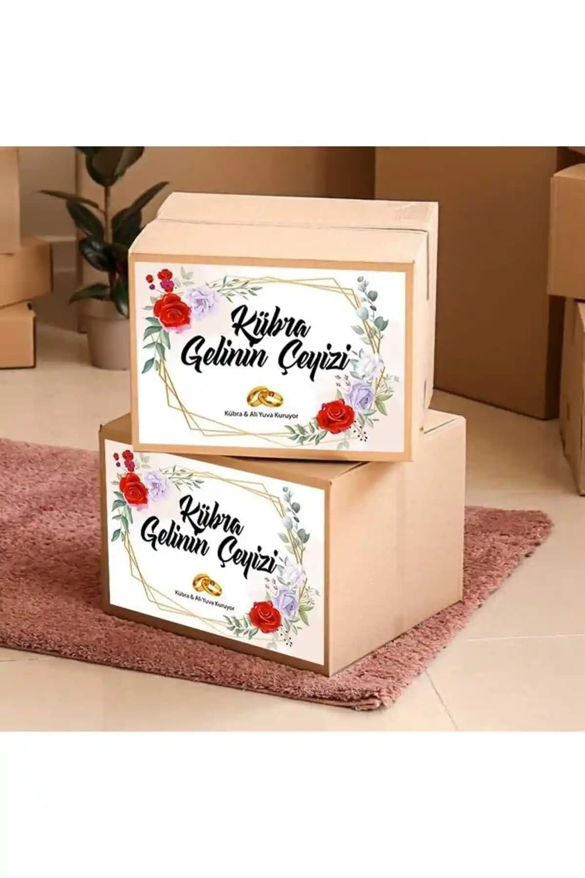 Kendin Tasarla İsimli Çeyiz Etiketi: Şık ve Kullanışlı Kişiselleştirilmiş Ürünler