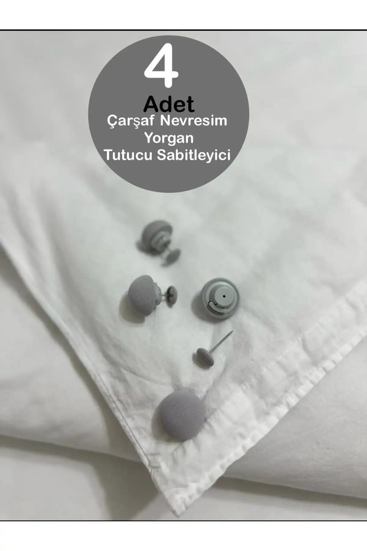 Küçük EW 4 Adet Mantar Yorgan Kılıfı ve Çarşaf Sabitleyici Seti En İyi Yatak Düzeni Çözümü