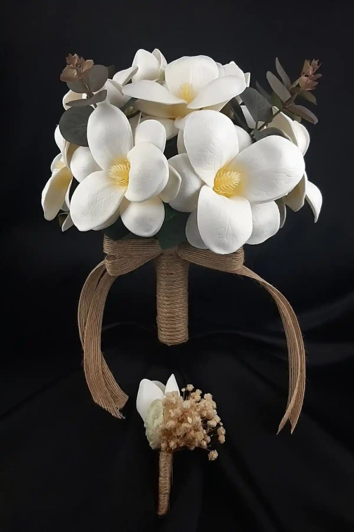 Manolya Gelin Çiçeği: Doğal ve Şık Düğün, Kına ve Nişan Buketi Alternatifi