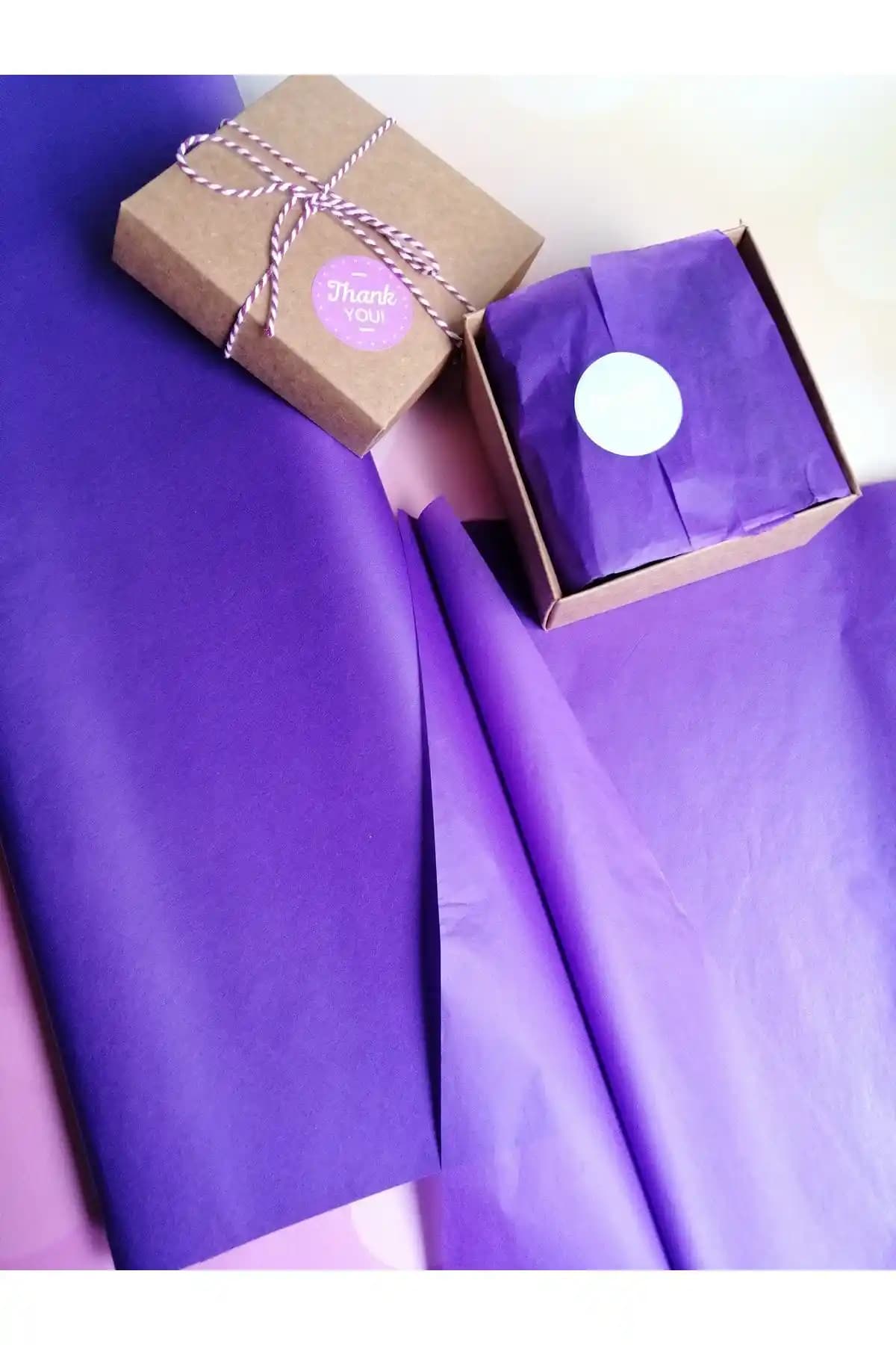 Mor Renkli Pelur Kağıdı 50x70 Cm – Estetik ve Çok Amaçlı Kullanım İmkanı