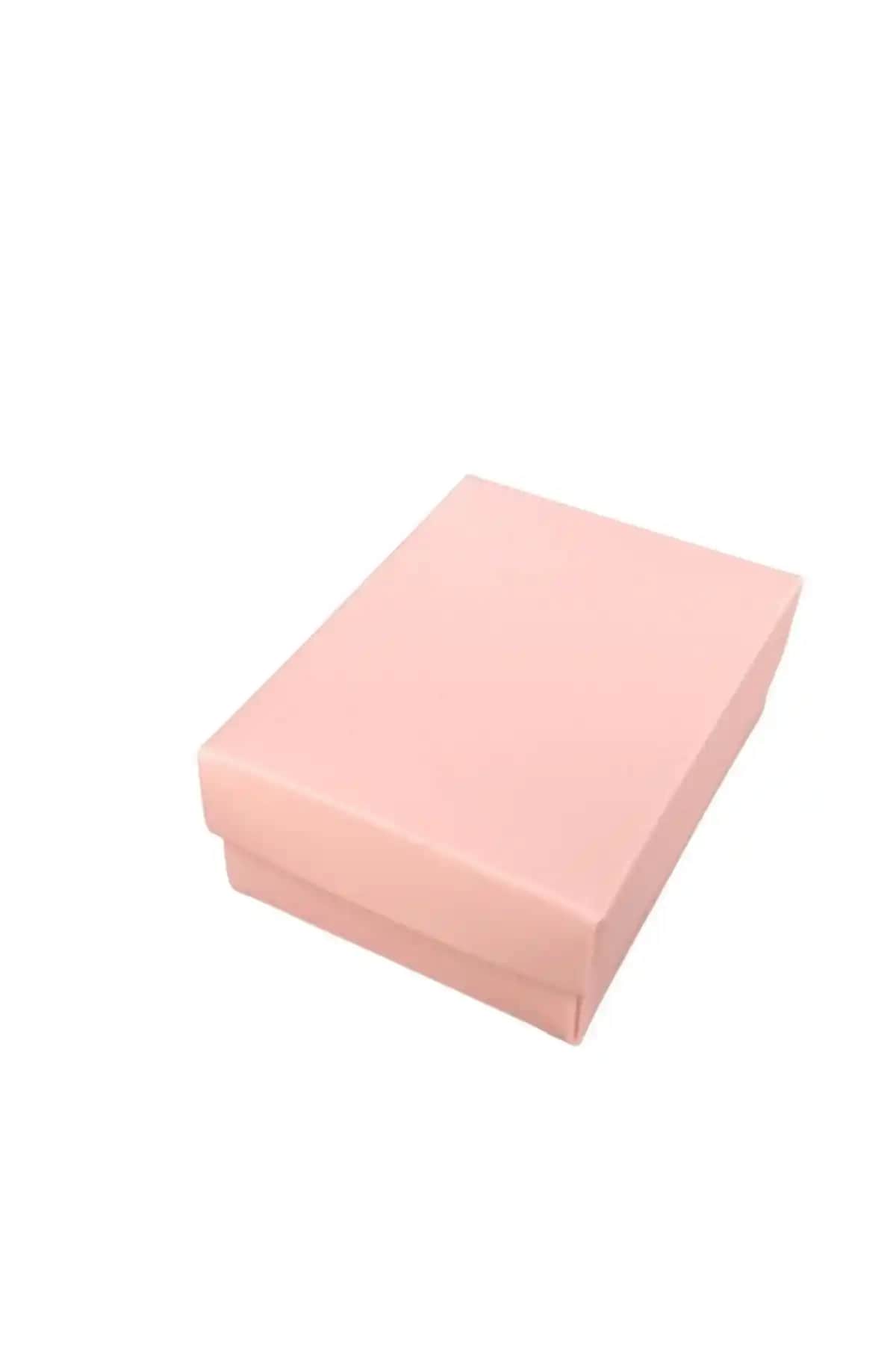 ÖZER KUTU Pembe Karton Takı ve Mini Set Kutusu Şık ve Güvenli Saklama Çözümü