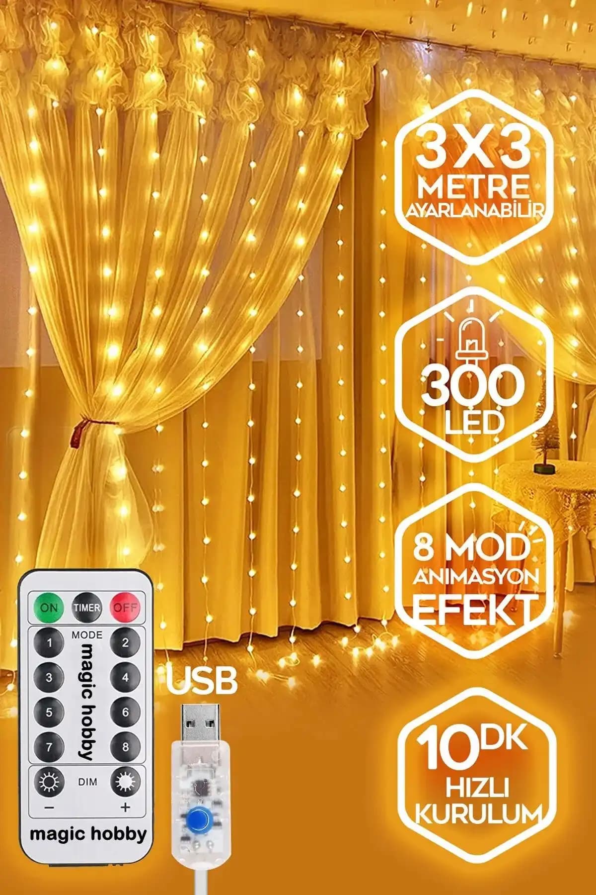 Perde Led Karşılaştırması: Genel Markalar ve Magic Hobby Modelleri İncelemesi 2