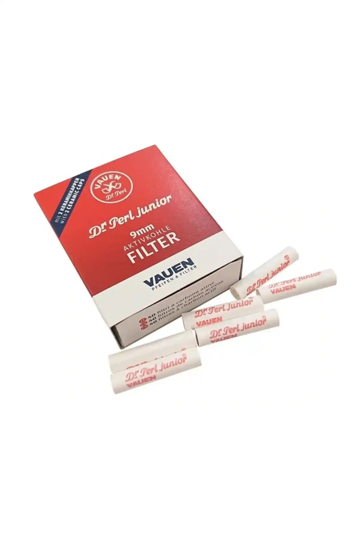 VAUEN 40 Lü Dr. Perl Junior 9 mm Pipo Filtresi: Yüksek Kalite ve Konfor Sağlayan Ürün