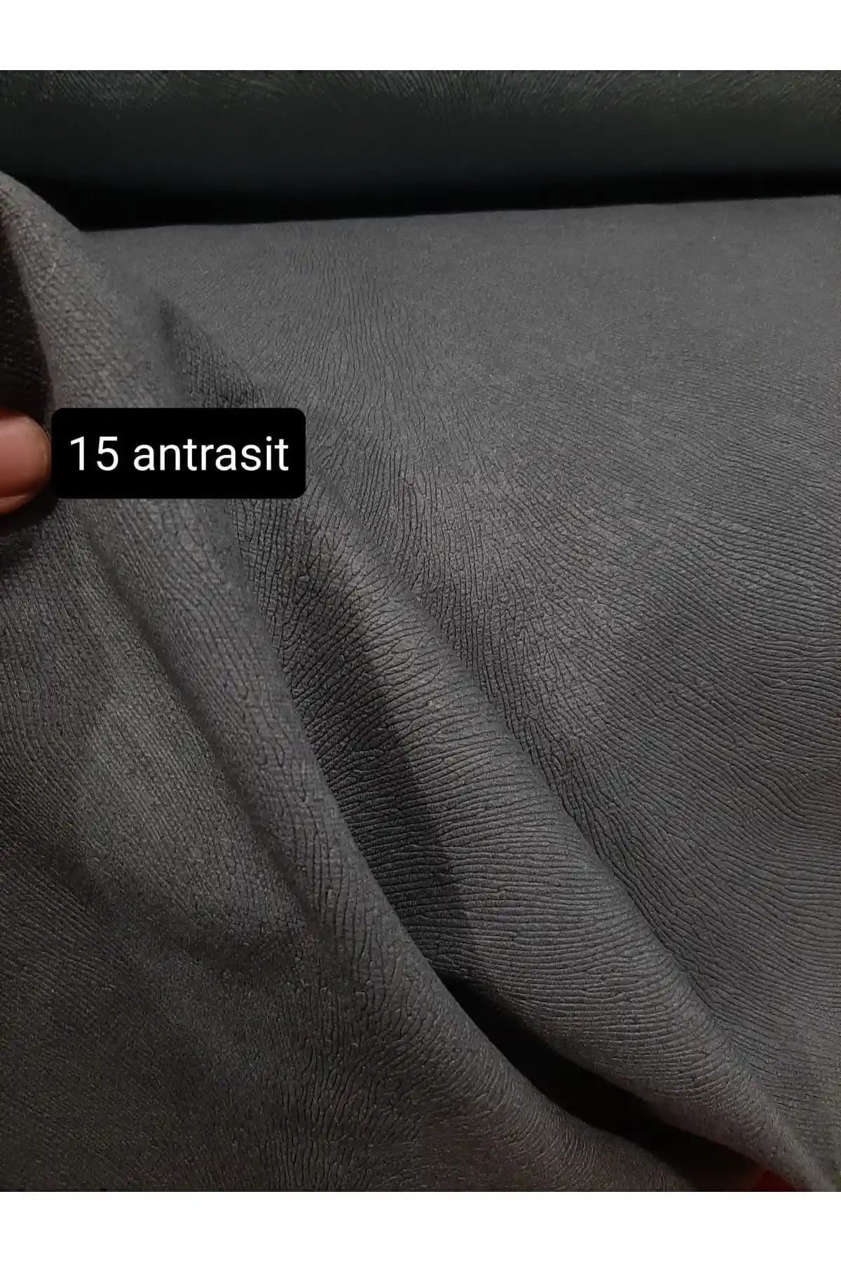 Yüksek Kalite Tay Tüyü Döşemelik Kumaş Gri Renkli Mobilya Uygulamaları İçin