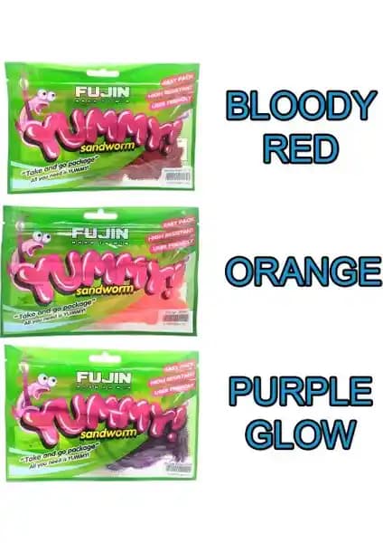 Balık Avı İçin Silikon Yemler: Fujin Yummy Sandworm ve Han Fish Gurt Karşılaştırması