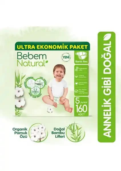 Bebem Natural ve Pure Baby Organik Pamuklu Bez Karşılaştırması