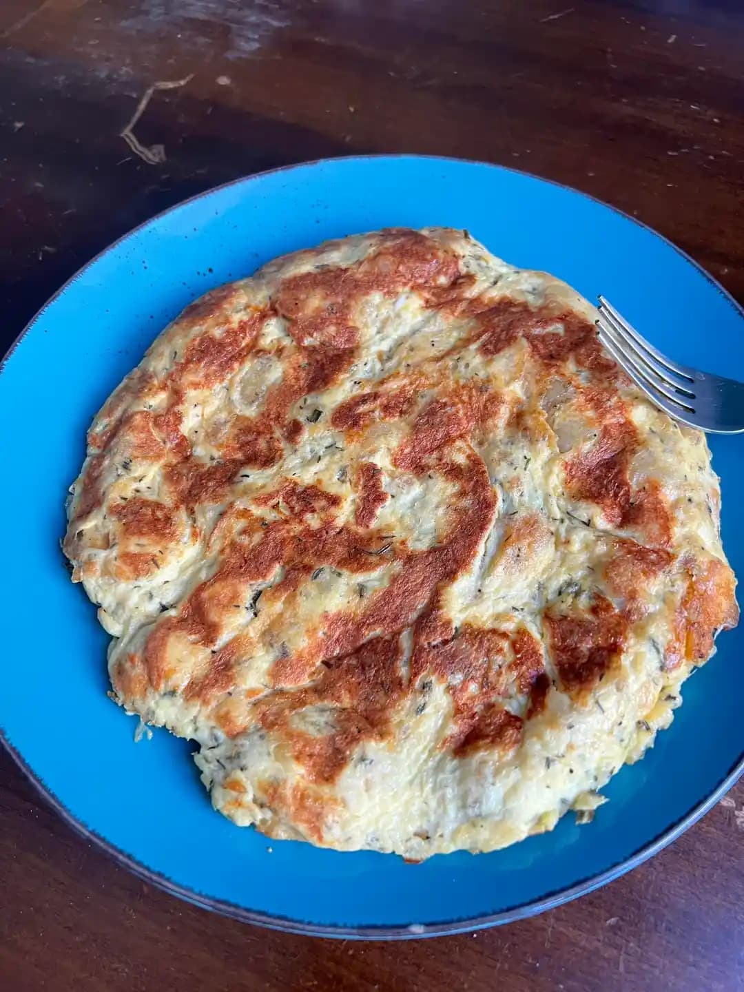 Patates, Tofu ve Sarımsaklı Frittata: Besleyici ve Yaratıcı İtalyan Yemeği Tarifi