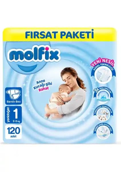 Molfix Bebek Bezi Karşılaştırması: 1 Beden Yenidoğan ve 3D 6 Beden Özellikleri