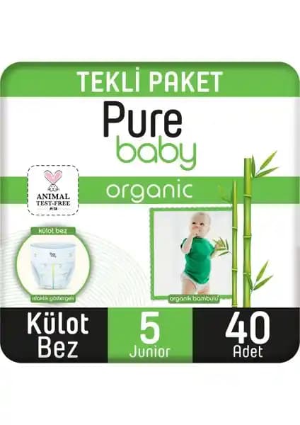 Pure Baby Organik Bambu ve Sleepy Extra Günlük Aktivite Külot Bez Karşılaştırması