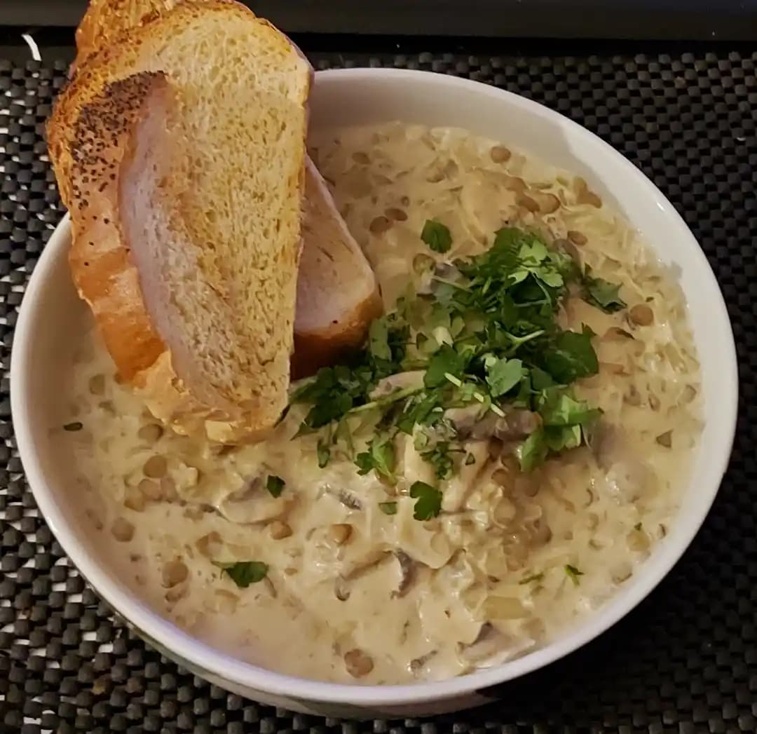 Yeşil Mercimekli Mantar Stroganoff Tarifi: Besleyici ve Pratik Yemek Hazırlığı