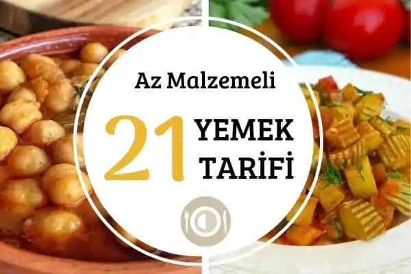 Az Malzemeyle Ekonomik ve Pratik Yemek Tarifleri: Temel Malzemelerle Besleyici Öğünler