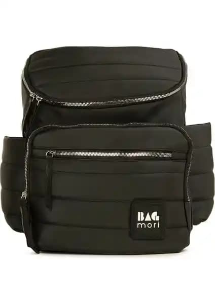 Bagmori Siyah Kapaklı Garnili Saten ve Bagmori Vizon Baby Bag Karşılaştırması