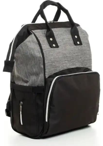 Bebex Bag-S ve Yerli Gri Siyah Anne Bebek Bakım Çantası Karşılaştırması 2
