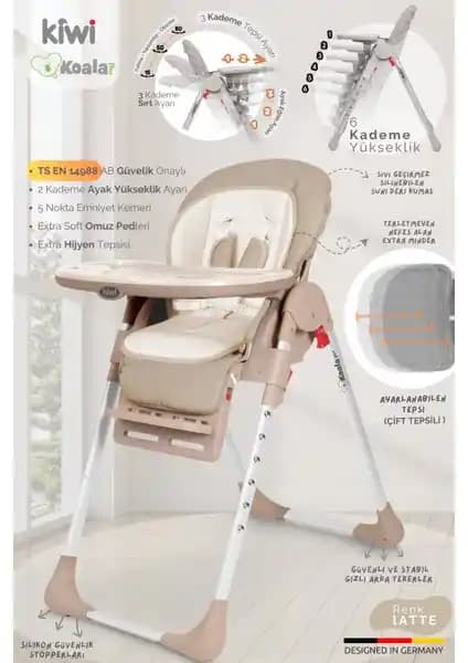 Kiwi Koala ve Pierre Cardin Foody Mama Sandalyeleri Karşılaştırması: Hangi Ürün Daha Uygun?