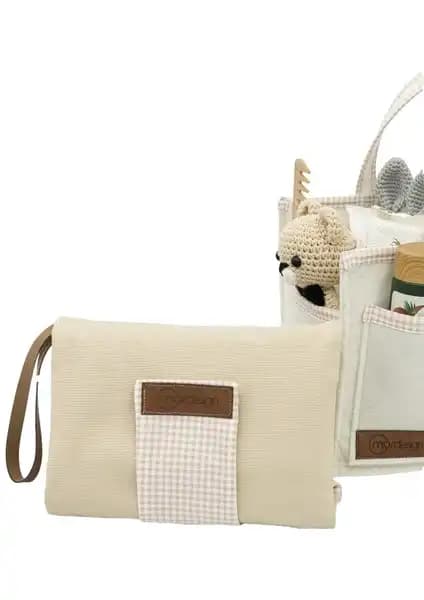 Mordesign ve Nova Textile Bebek Alt Açma Bakım Çantaları Karşılaştırması 1