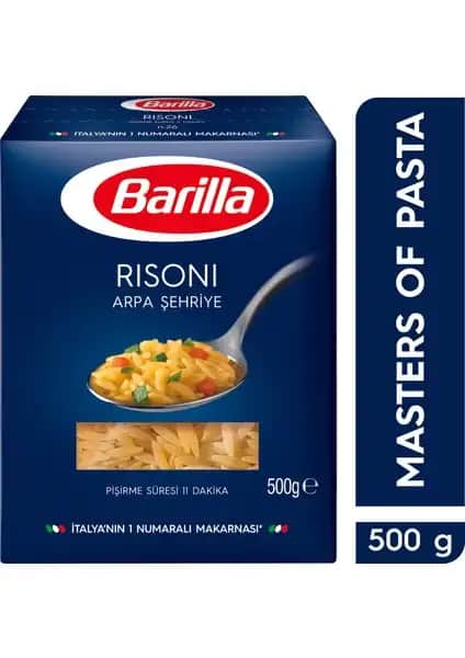 Barilla Arpa Şehriye ve Risoni: Yüksek Kaliteli İtalyan Makarna Çeşidi
