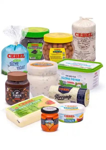 Cebel Kahvaltı Paketi 11'li 5,4 kg geniş ürün yelpazesiyle kaliteli kahvaltı deneyimi