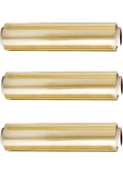 Dünyapack Gıda Streç Film 45 cm 300 m 8 Mikron Çok Amaçlı Mutfak Kullanımı İçin