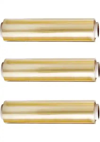 Dünyapack Gıda Streç Film 45 cm 300 m 8 Mikron Çok Amaçlı Mutfak Kullanımı İçin