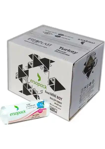 Ersopack Mini Boy Çöp Torbası: Pratik, Ekonomik ve Çevre Dostu Atık Yönetimi Çözümü