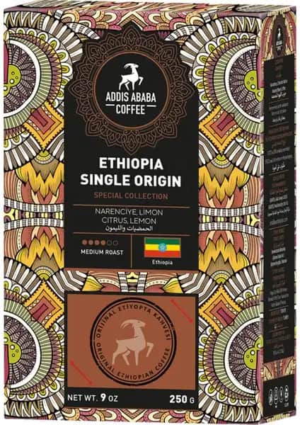 Etiyopya Menşei Addis Ababa Kahve Koleksiyonu Premium Kalite ve Aromalarla Sunulur