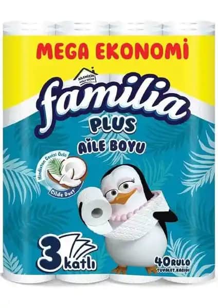 Familia 40'lı 3 Katlı Tuvalet Kağıdı: Yüksek Kalite ve Konfor Sunan Temizlik Ürünü
