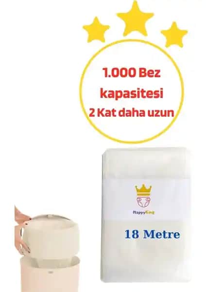 Korbell Uyumlu 1 Adet Çöp Poşeti: Hijyenik ve Ekonomik Bebek Bakım Çözümü