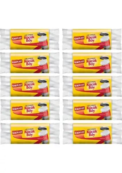 Koroplast Güçlü Küçük Boy 30'lu Paket Çöp Torbası – Dayanıklı ve Sızdırmaz Temizlik Çözümü