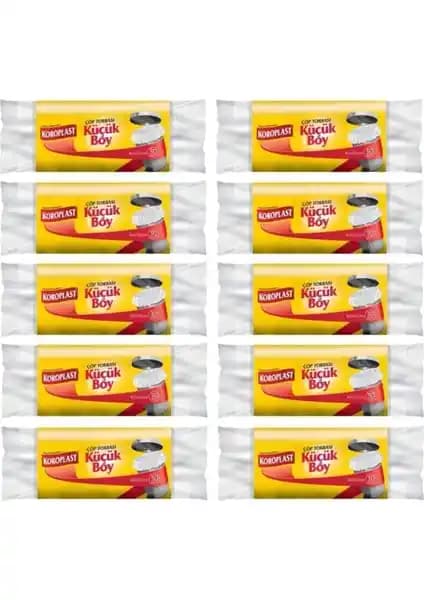 Koroplast Güçlü Küçük Boy 30'lu Paket Çöp Torbası – Dayanıklı ve Sızdırmaz Temizlik Çözümü