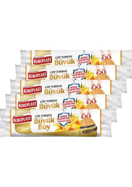 Koroplast Koku Hapsetmeli Büyük Boy Vanilya Kokulu Çöp Torbası İncelemesi ve Kullanım Avantajları