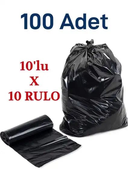Nistabolje 10'lu Jumbo Çöp Poşeti Geniş Hacim ve Dayanıklılık Sunar